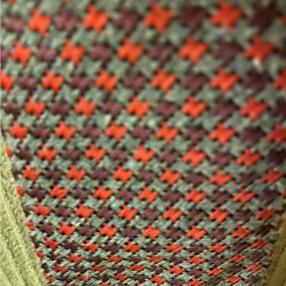 Imani Umo Red and Gray Men's Tie - Picture 5 of 7